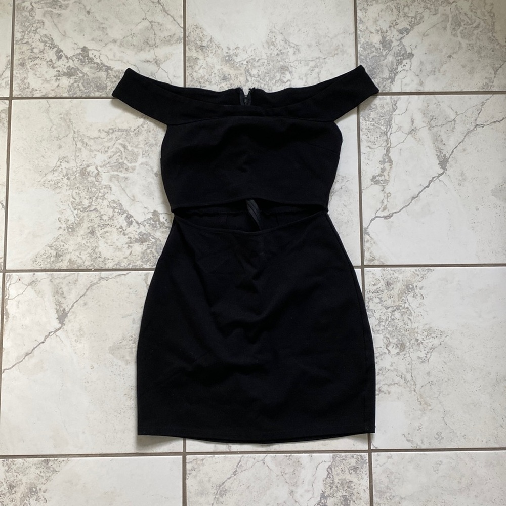 Silence & Noise • Black Mini Dress
